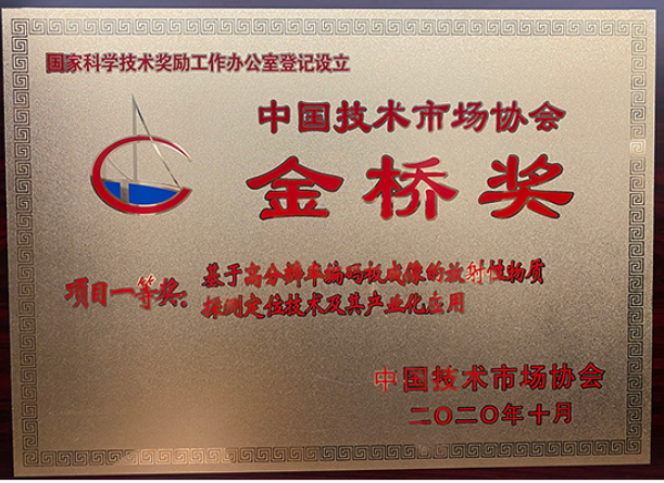 項目一等獎！| 永新醫(yī)療喜獲“第十屆中國技術(shù)市場協(xié)會金橋獎”殊榮